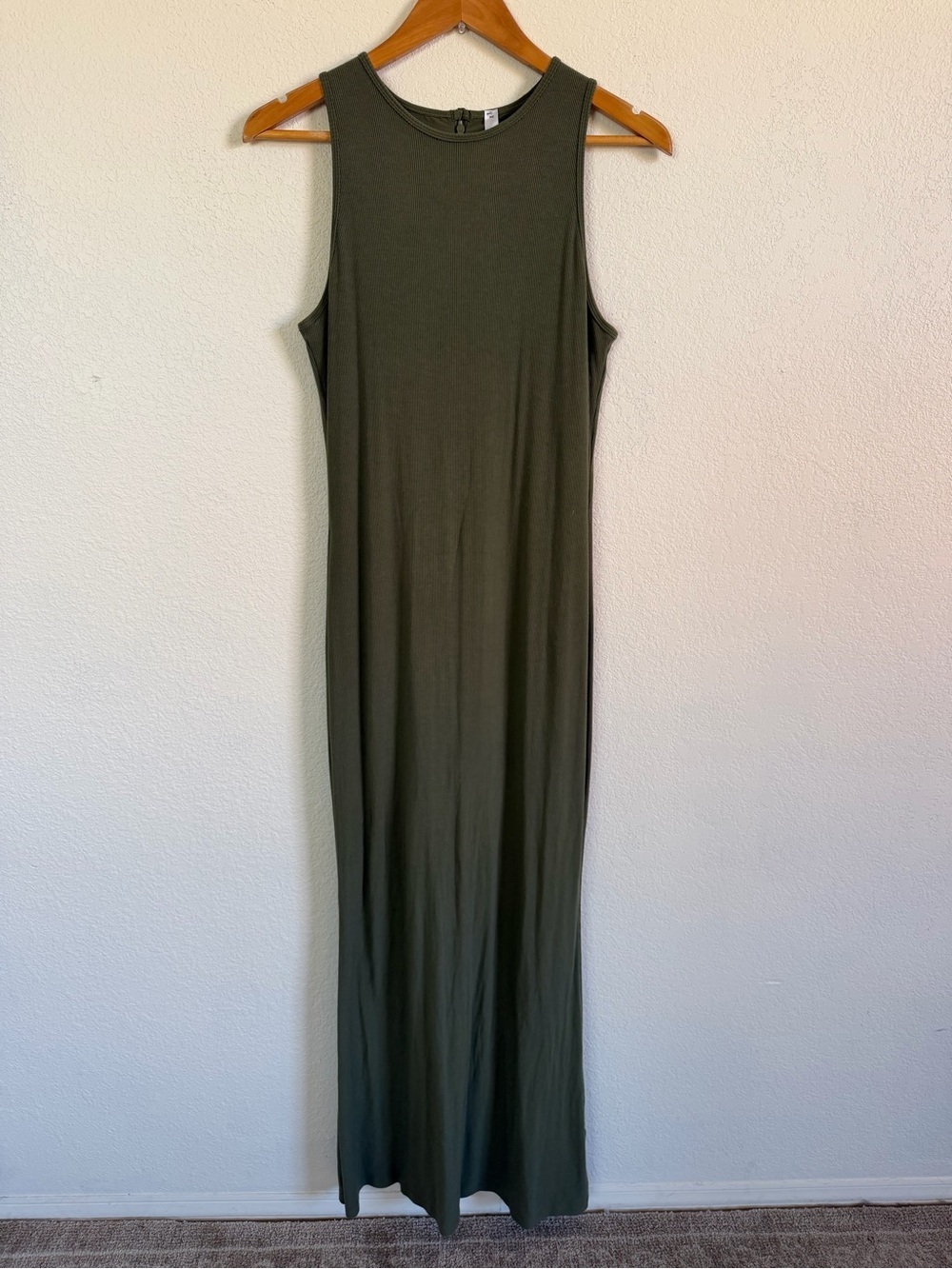 Green Shapewear Maxi Dress